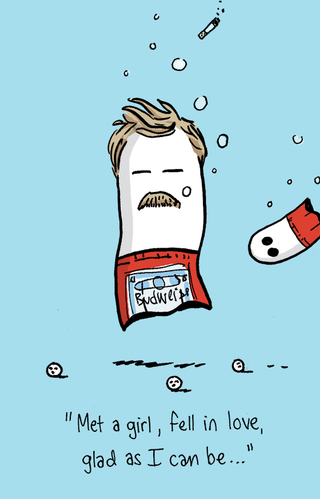 Illustration for article titled Here are some Wes Anderson characters as awesome ghosts